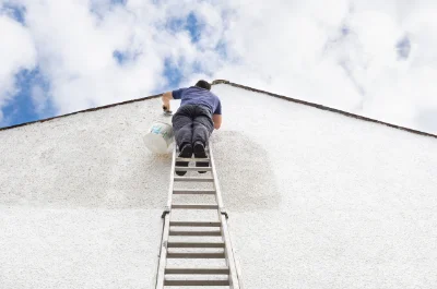 Peinture extérieure à Armeau — façades et ravalement